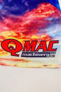 Custom Short Sleeve Polo Shirt Fashion Design Chest Pocket Whole Print Australian Agricultural Sublimation Sublimation Center Large Mechanical Engineering P1402 detail view-9